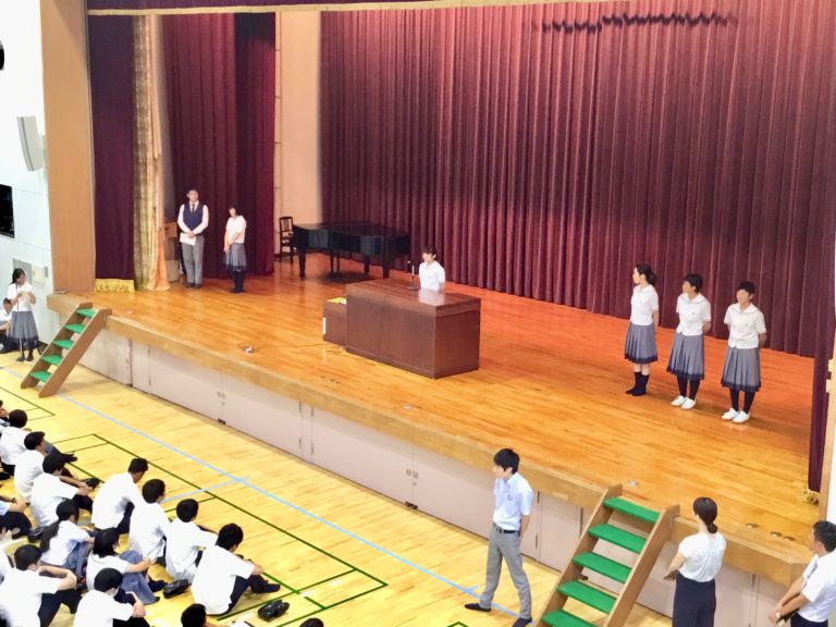 2学期がスタートしました 兵庫県・私立・高校：神戸野田高等学校